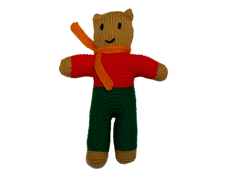 Baldwin Bear Knitted Toy